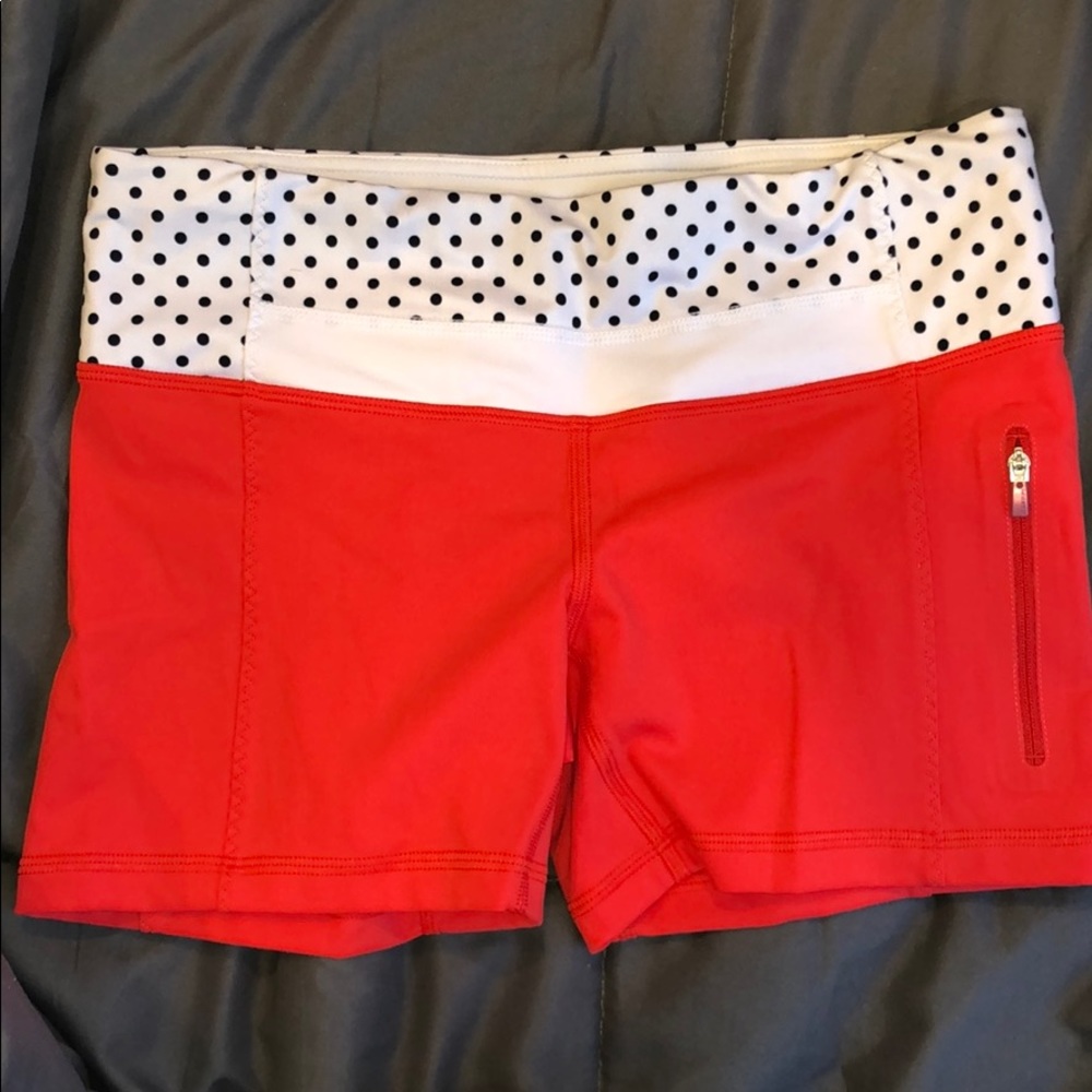 NWOT red lululemon spandex